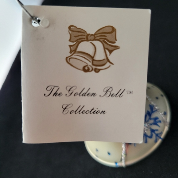 Vintage Handmade/Mouth-Blown/Painted By EuropeanArtisans Golden Bell Collection - Picture 6 of 14